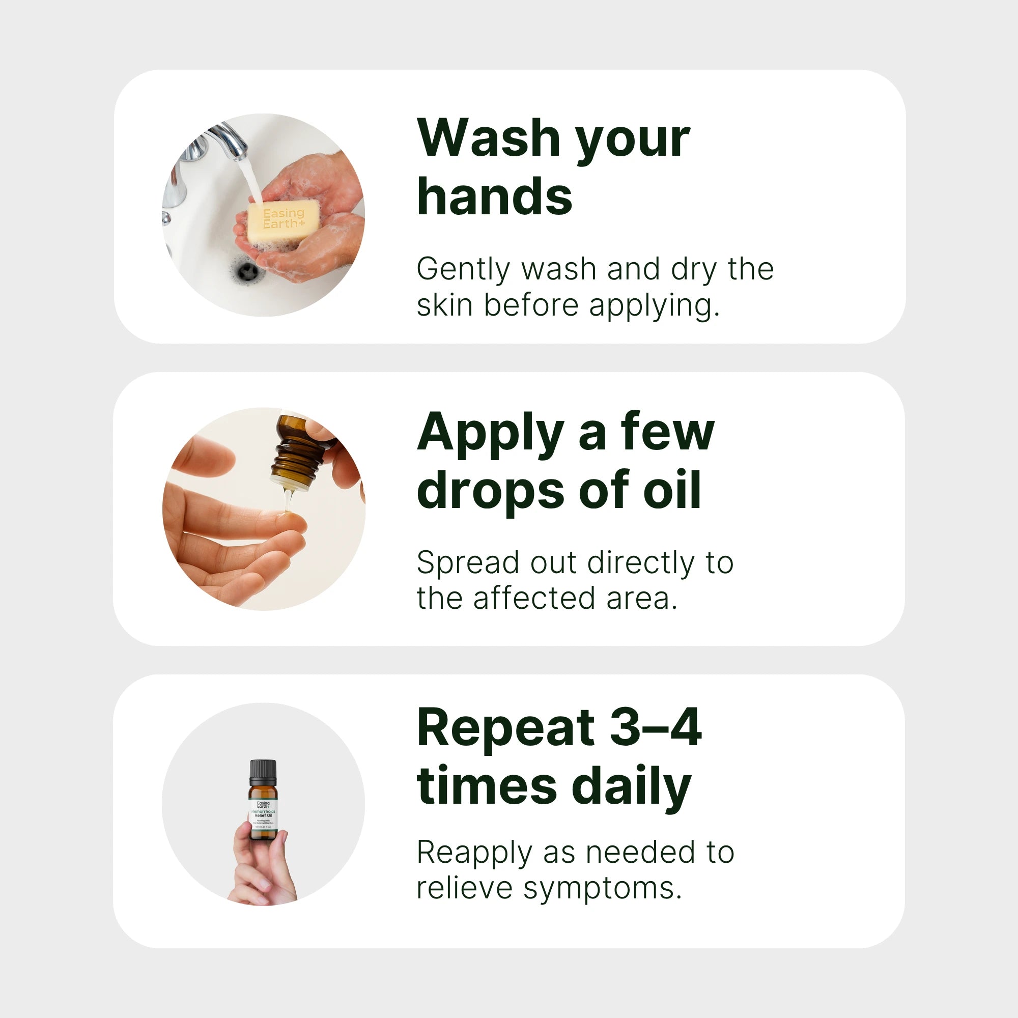 Natural Hemorrhoids Relief Oil