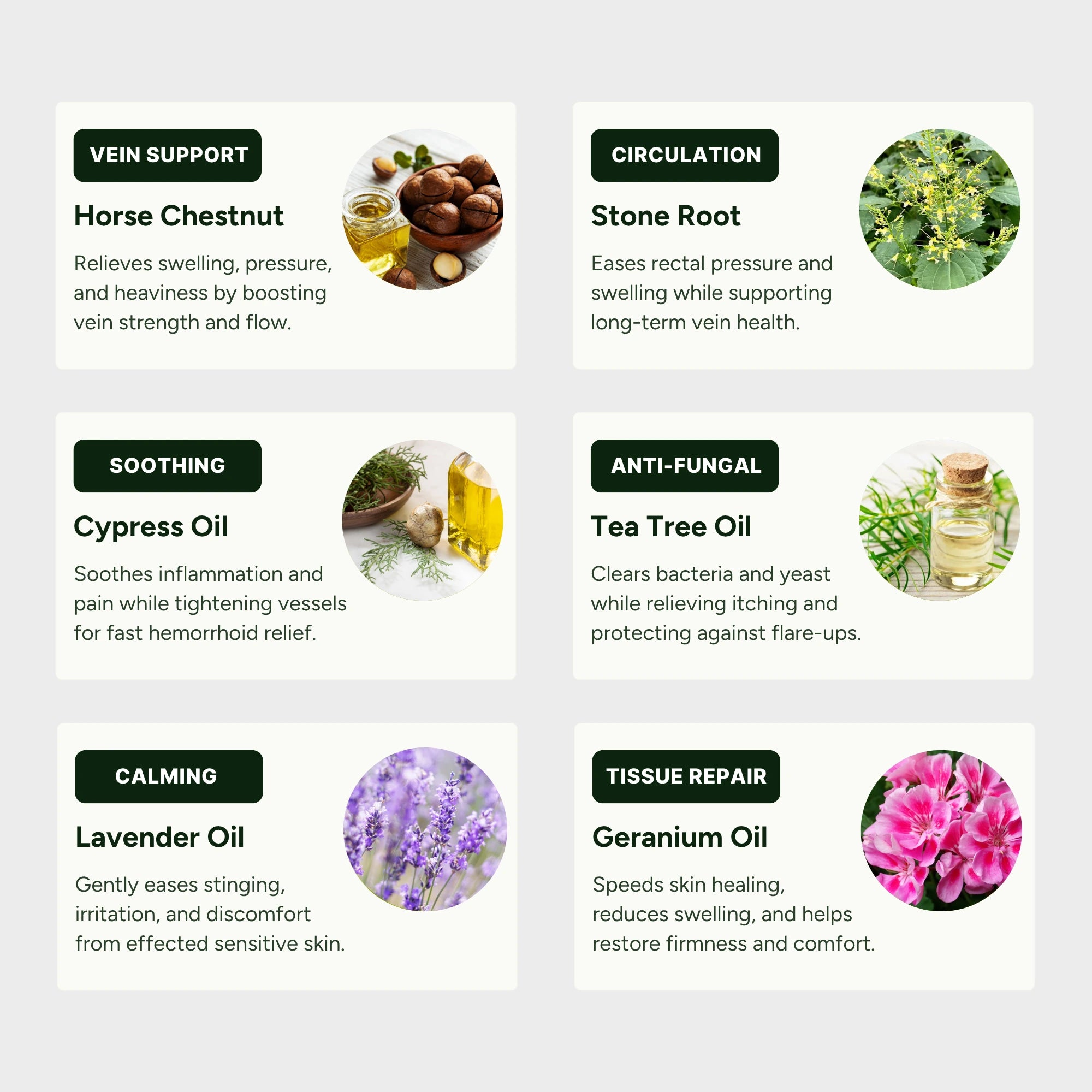 Natural Hemorrhoids Relief Oil