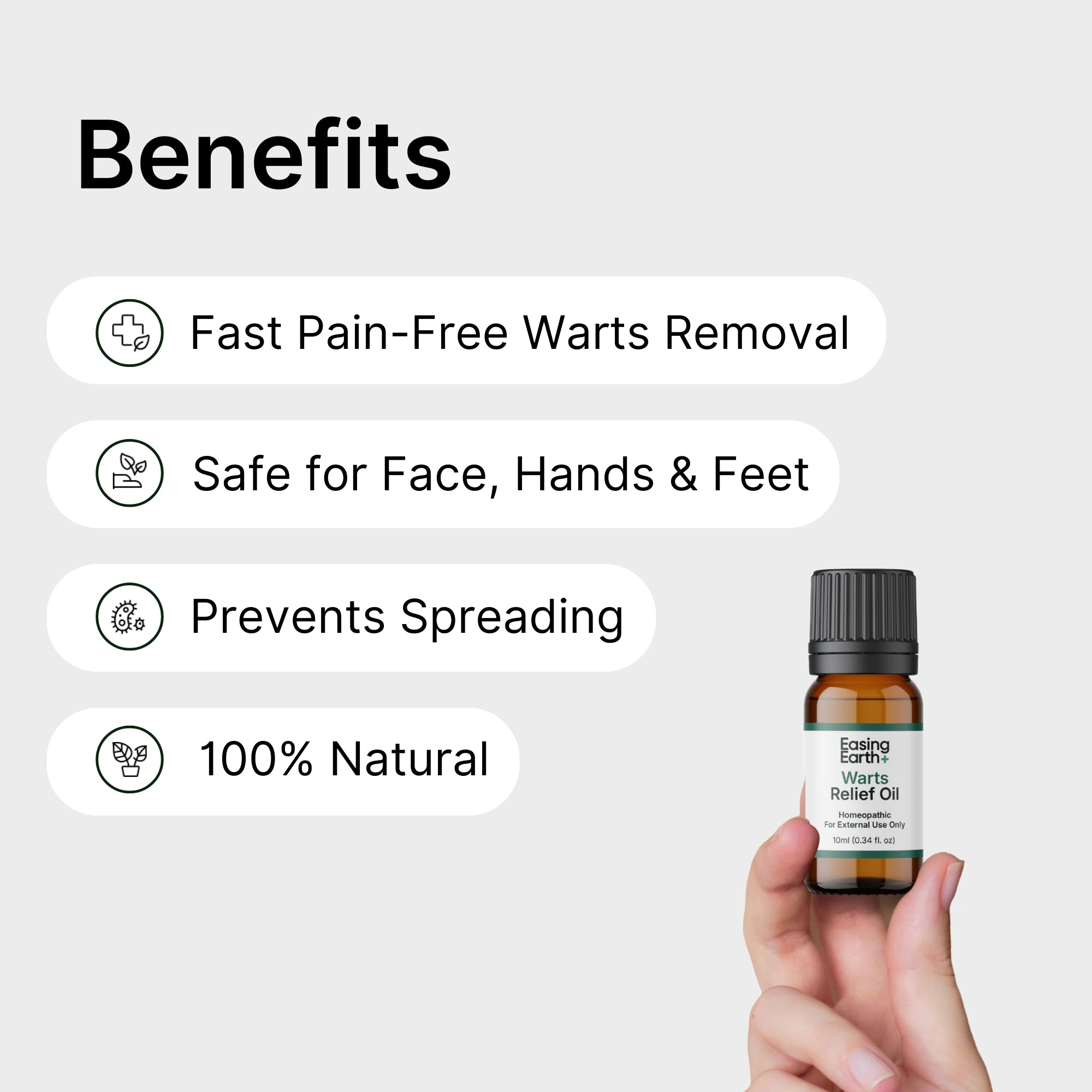 Natural Warts Relief Oil 11ml